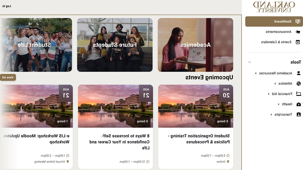Oakland University launching new MySail Portal